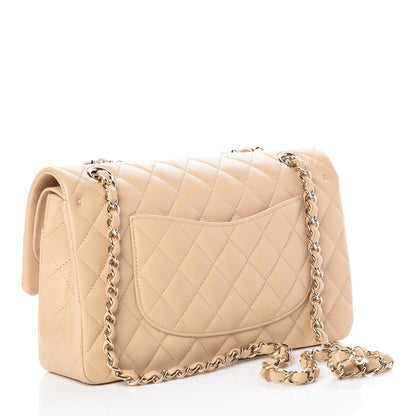 Chanel Caviar Quilted Medium Double Flap Beige Clair 3 of 9
