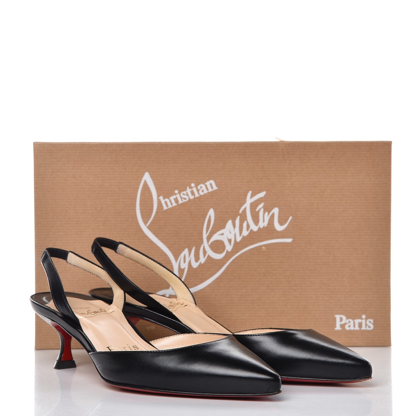 Kid Sharka 45 Slingback Pumps 35.5 Black