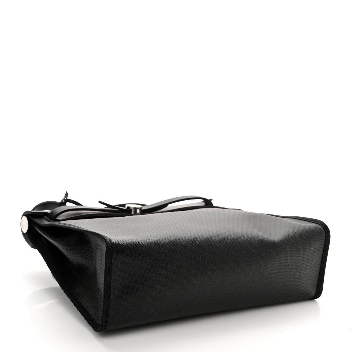 Hermes Toile H Berline Vache Hunter Herbag Zip PM 31 Black Ecru 6 of 11