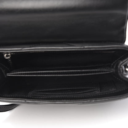 Saint Laurent Calfskin Y Quilted Monogram Toy Loulou Crossbody Bag Black 5 of 10