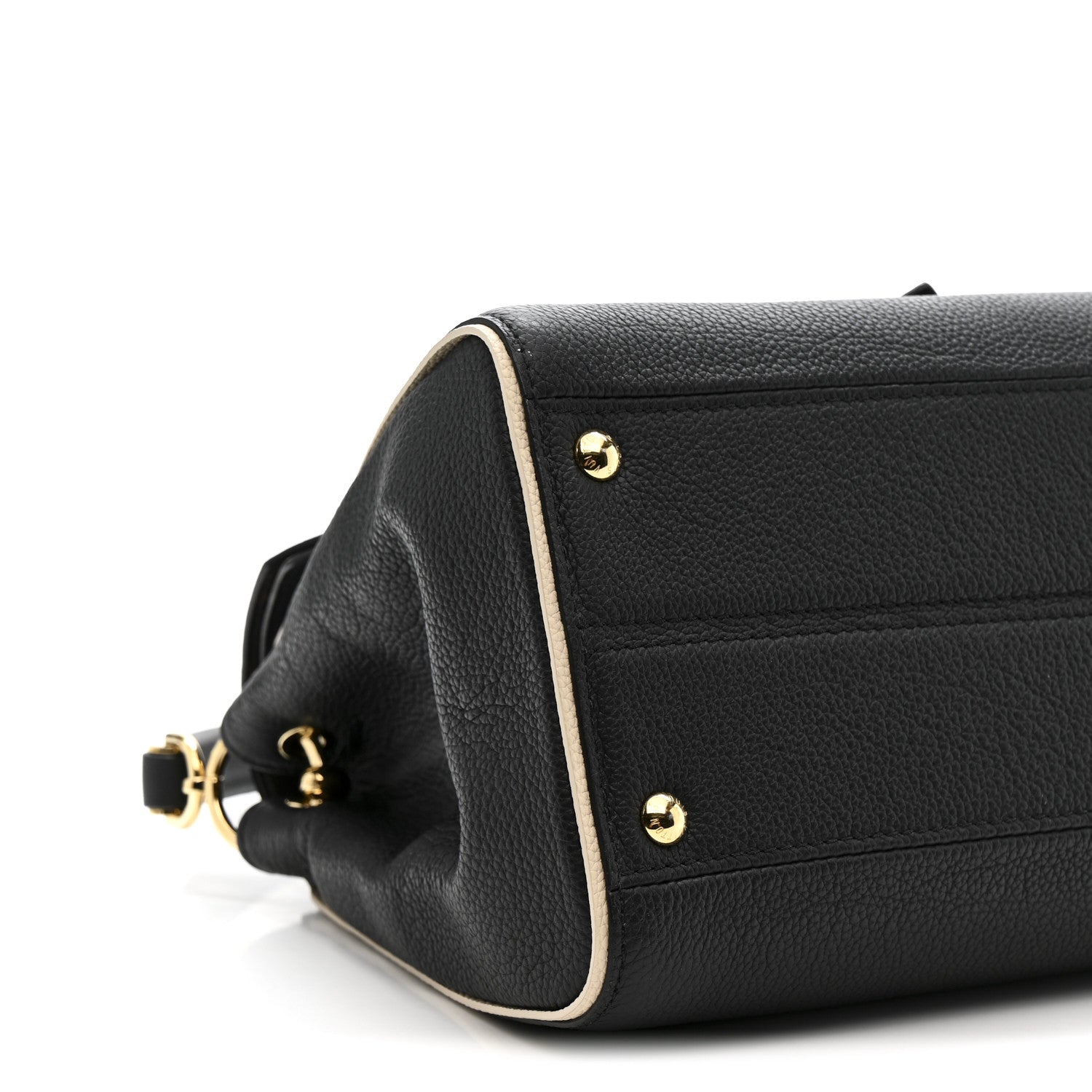 Louis Vuitton Grained Calfskin Monogram Double V Black 11 of 12