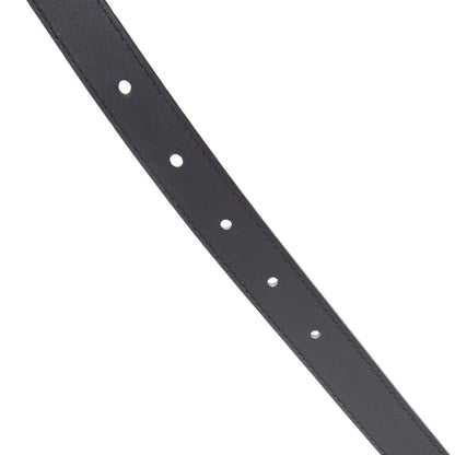 Gucci Calfskin Queen Margaret Bee Belt 80 32 Black 4 of 5
