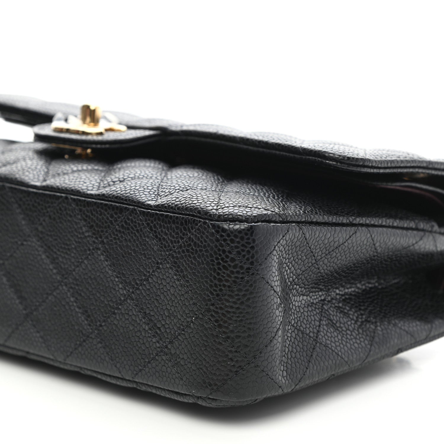 Chanel Caviar Quilted Medium Double Flap Black 9 of 9