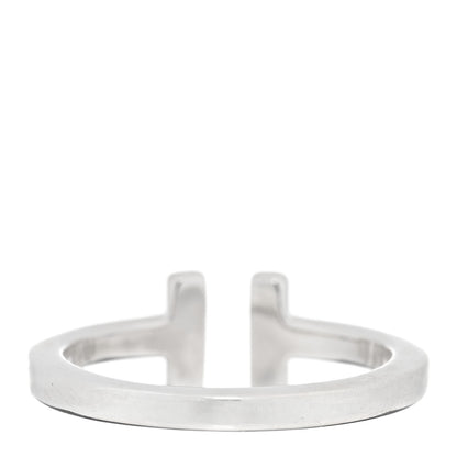 Tiffany Sterling Silver T Square Ring 60 9 3 of 4
