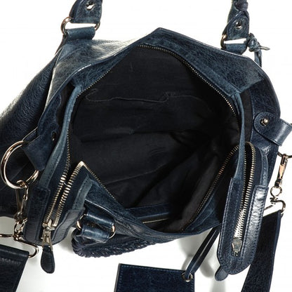 Balenciaga Agneau Giant 12 Silver Hardware Town Dark Night 5 of 24