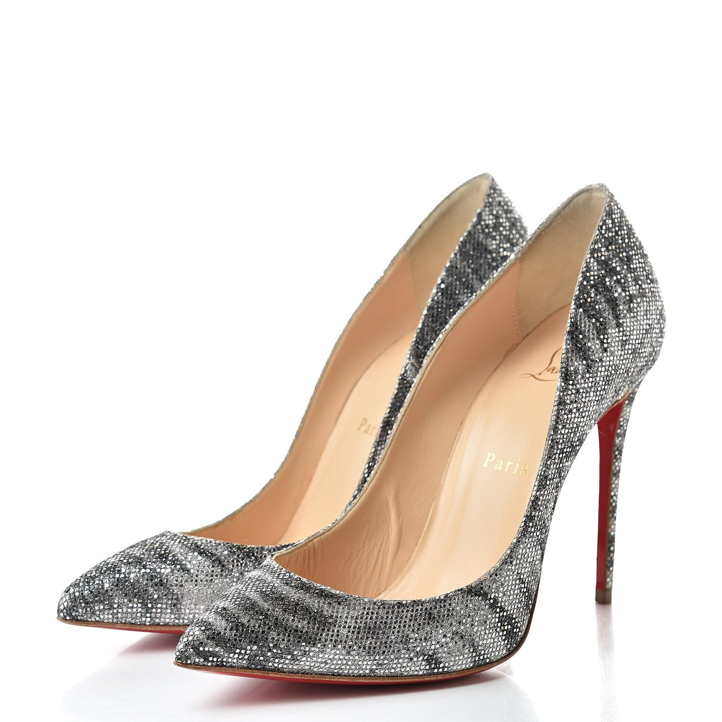 Glitter Sirene Pigalle Follies 100 Pumps 37.5 Silver