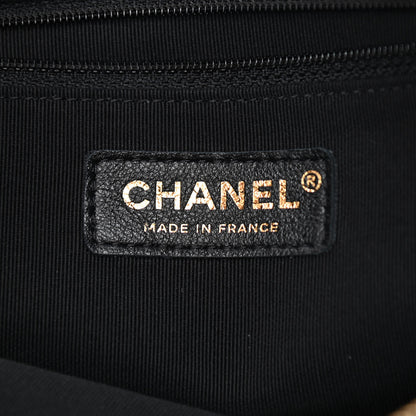 Chanel Calfskin Quilted Daily Hobo Black 5 of 10