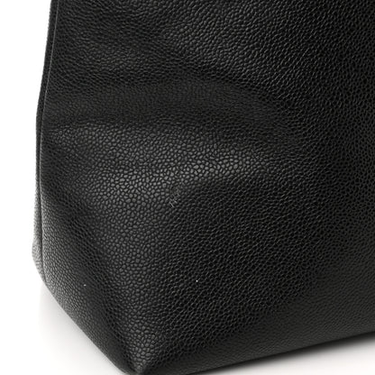 Chanel Caviar CC Shopper Tote Black 8 of 12