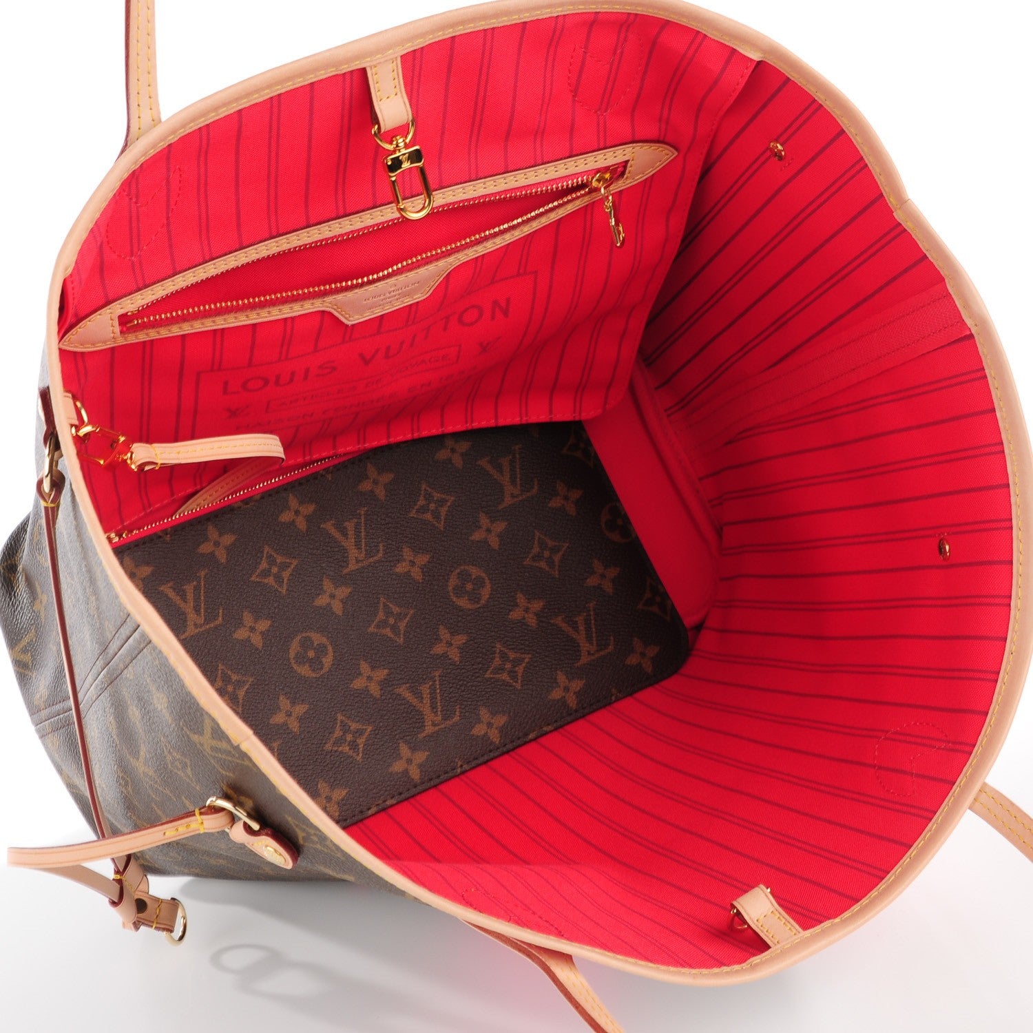 Louis Vuitton Monogram V Neverfull MM Grenade 5 of 7