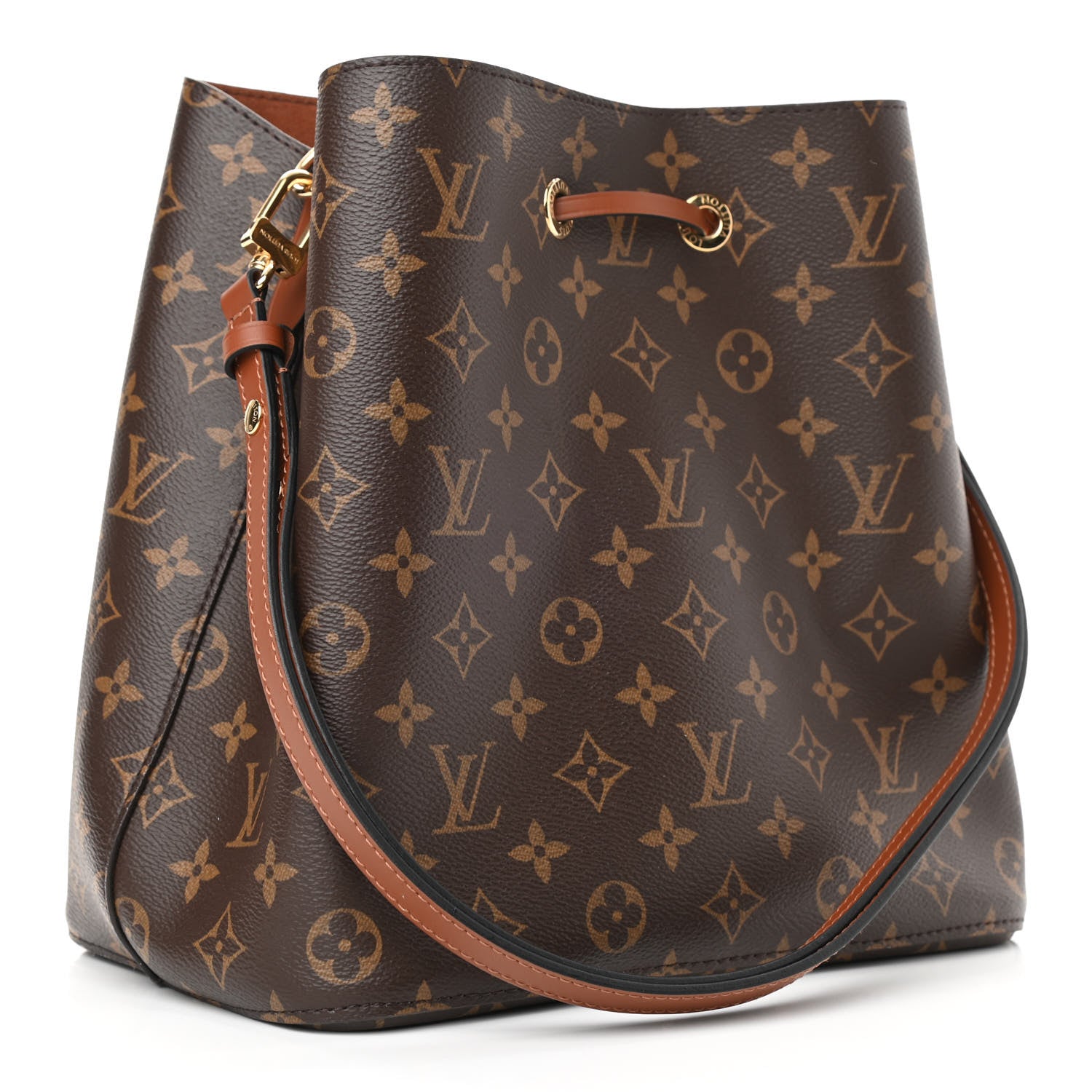 Louis Vuitton Monogram Neonoe MM Caramel 3 of 10