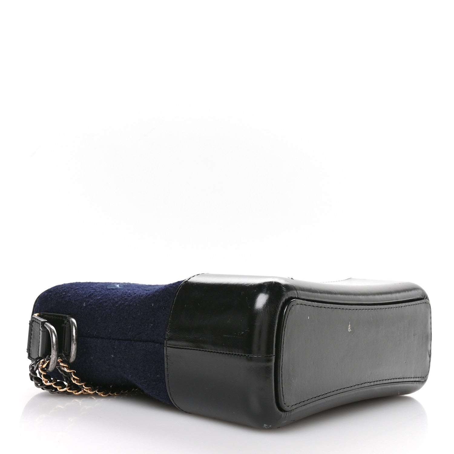 Chanel Calfskin Wool Embroidered Paris Hamburg Small Gabrielle