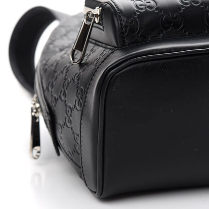 Gucci Guccissima Signature Small Day Backpack Black 8 of 9