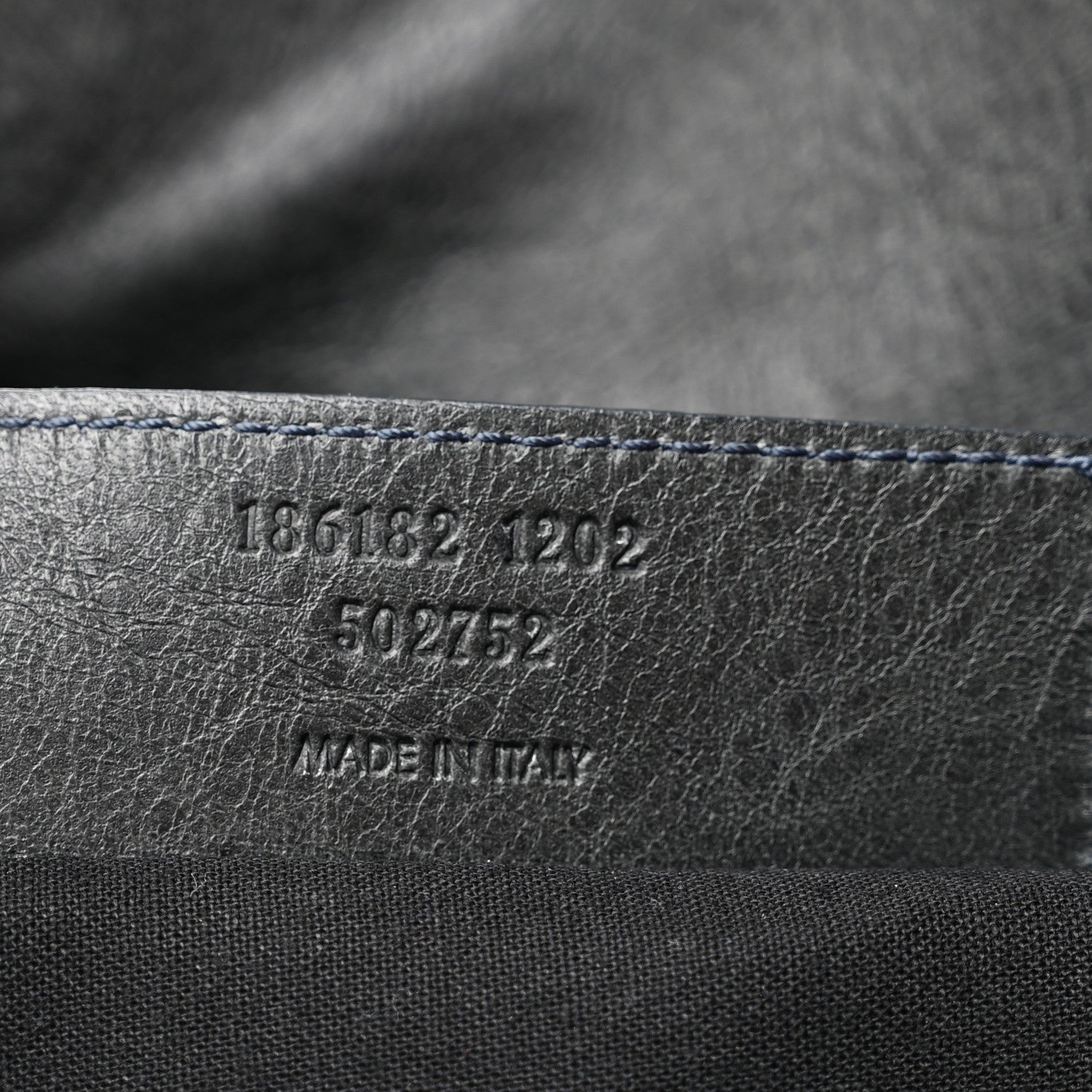 Balenciaga Agneau Giant 21 Silver Hardware Envelope Clutch Anthracite 7 of 8