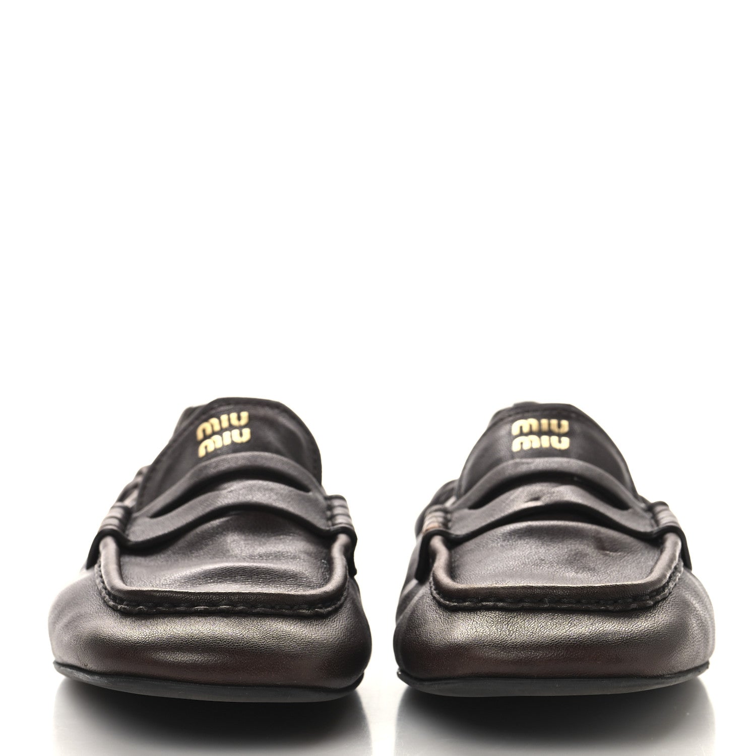 Miu Miu Ruches Nappa Loafer 39 Briarwood 3 of 10
