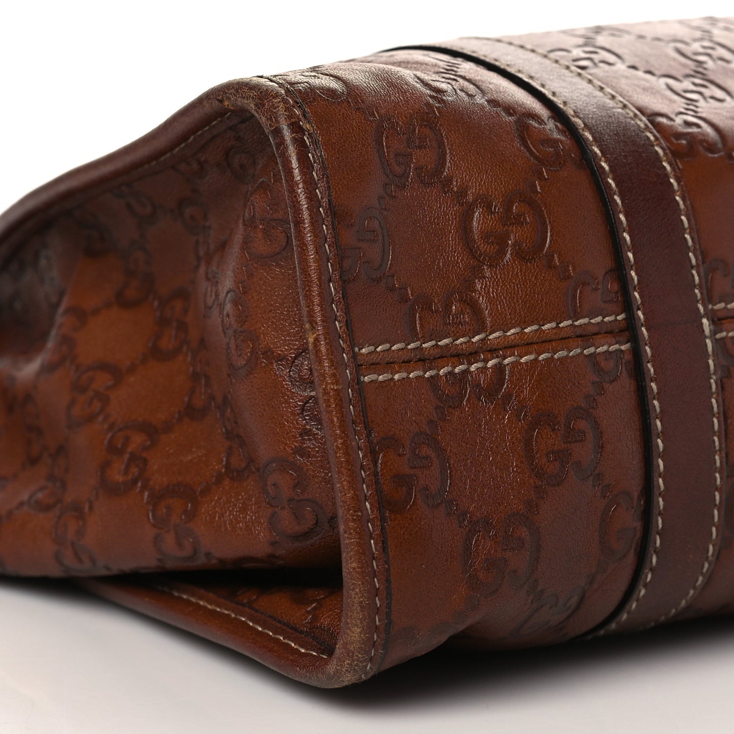 Guccissima Medium Joy Shoulder Bag Brown