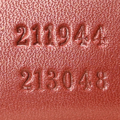 Gucci Monogram Medium Sukey Tote Dark Red 7 of 10