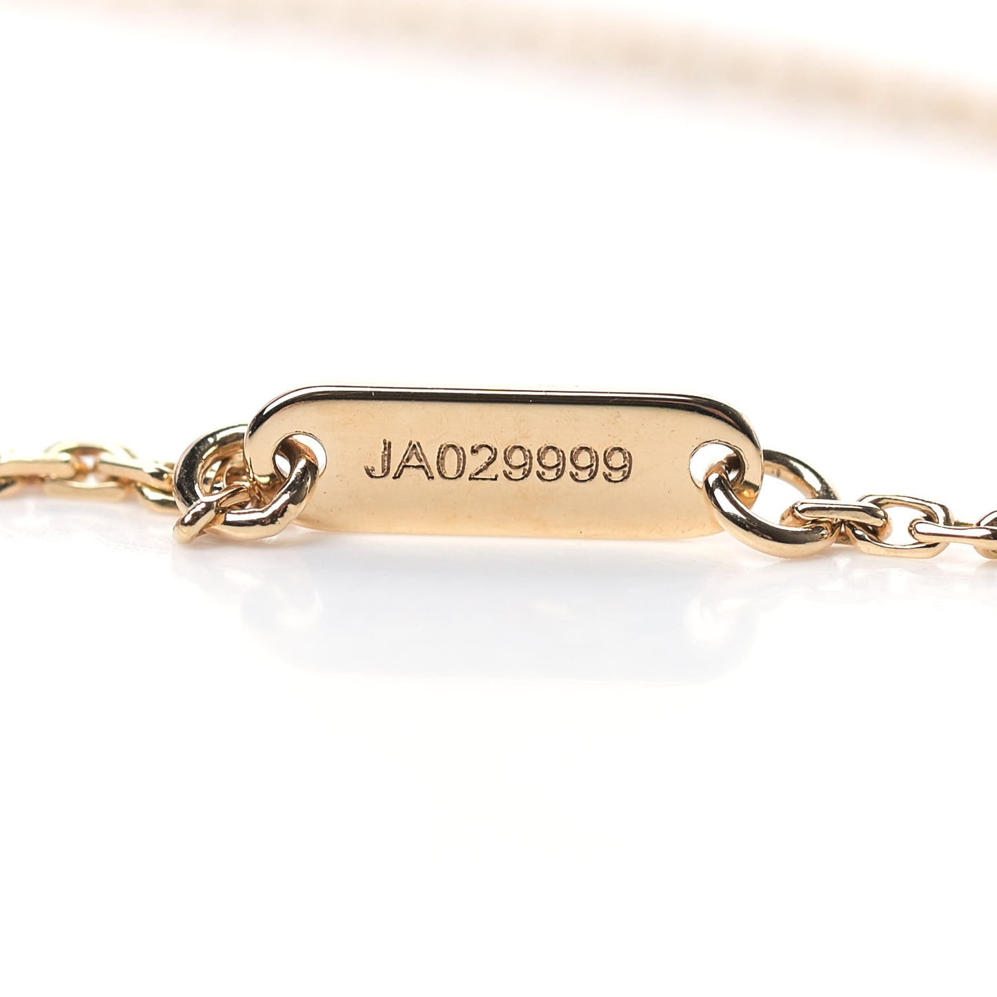 18K Yellow Gold Mother of Pearl Sweet Alhambra Butterfly Bracelet