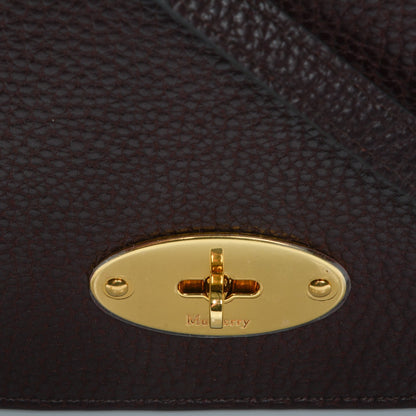 Mulberry Natural Grained Leather Small Darley Satchel Oxblood 7 of 7