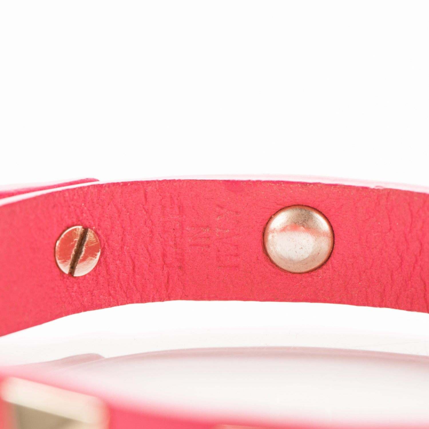 Valentino Garavani Vitello Rockstud Bracelet Pink 4 of 4