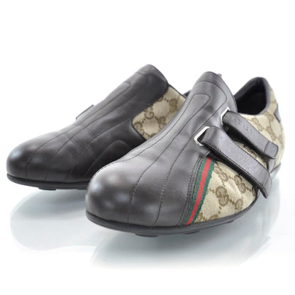 Gucci Monogram Velcro Sneakers 7 Ebony 2 of 7