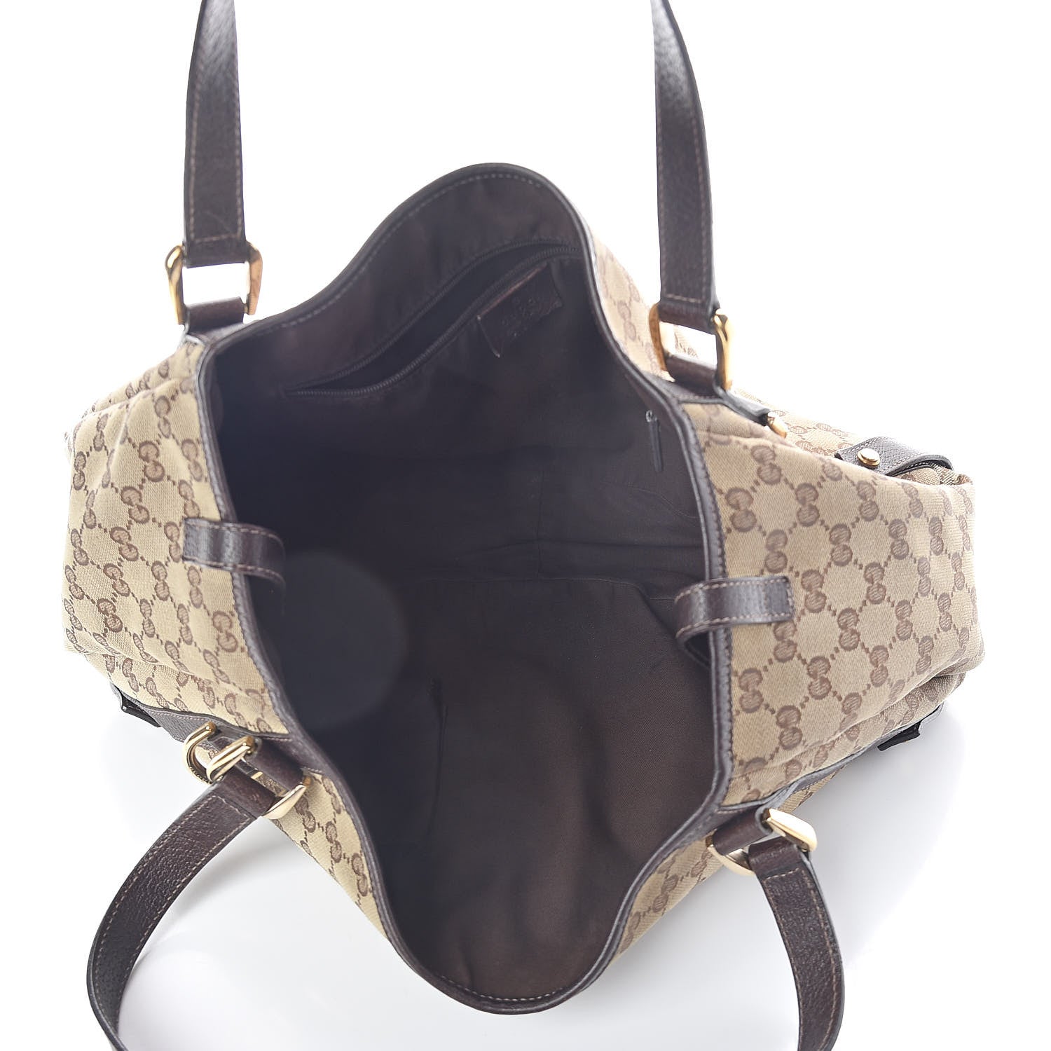 Gucci Monogram Medium Abbey Shoulder Bag Dark Brown 5 of 11