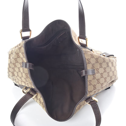 Gucci Monogram Medium Abbey Shoulder Bag Dark Brown 5 of 11
