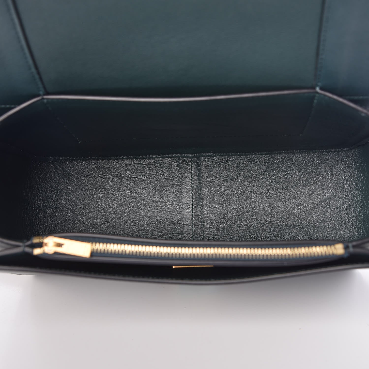 Celine Shiny Smooth Calfskin Medium Frame Shoulder Bag Amazone Dark Navy 5 of 7