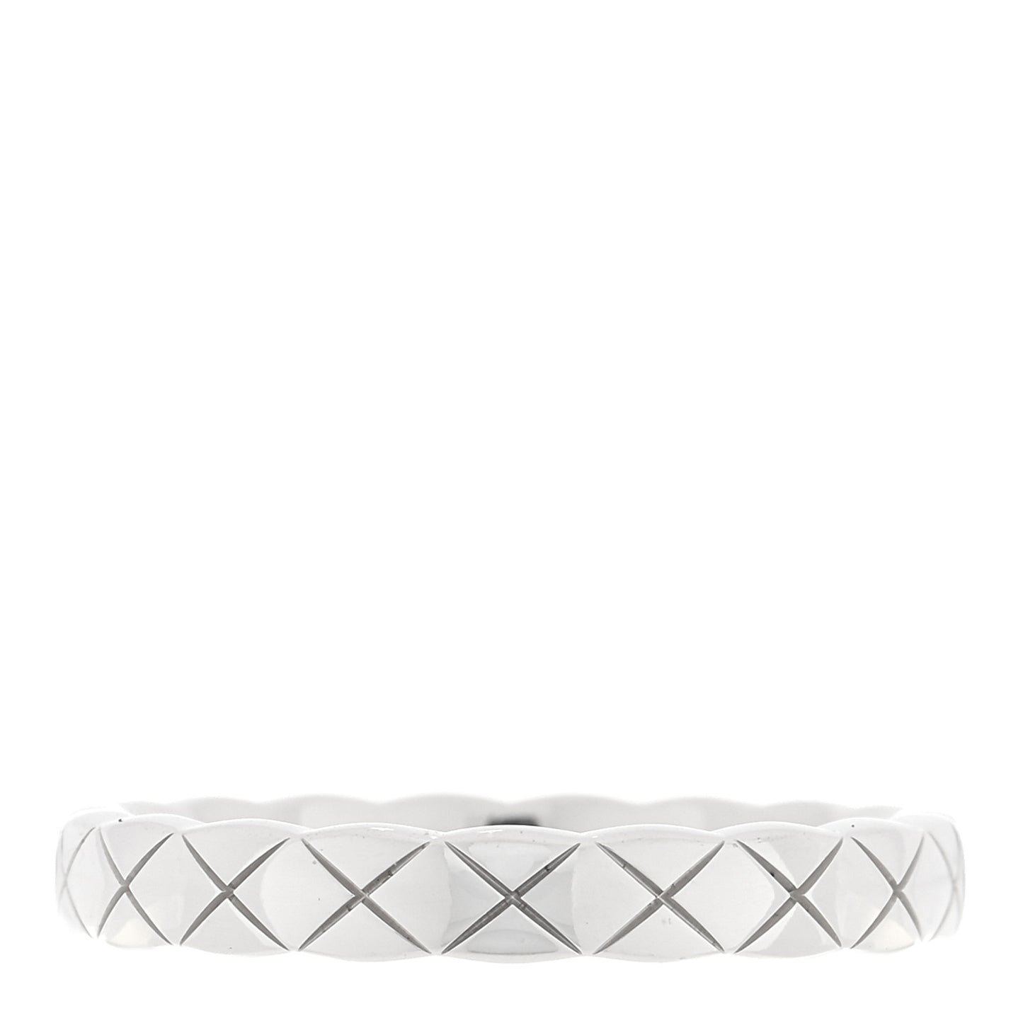 18K White Gold Mini Coco Crush Ring 55 7.25