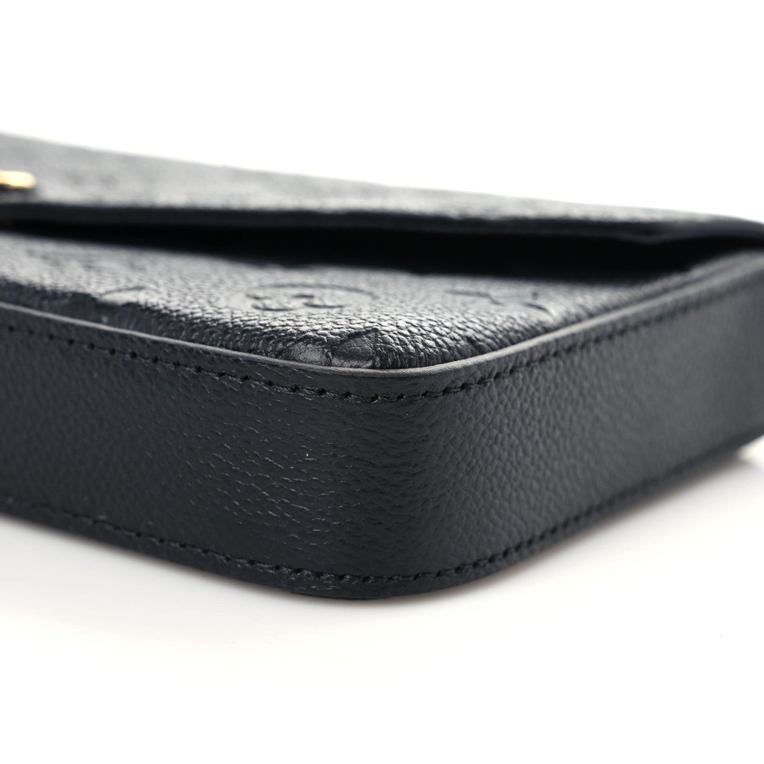 Louis Vuitton Empreinte Pochette Felicie Chain Wallet Black 7 of 11