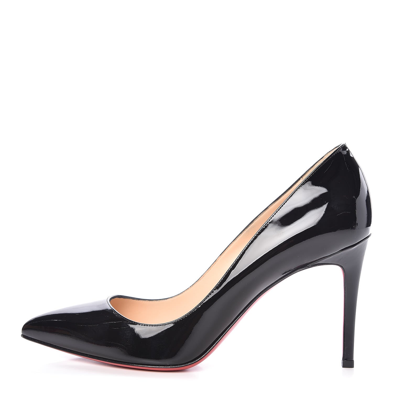 Christian Louboutin Patent Pigalle 85 Pumps 41 Black 1 of 8