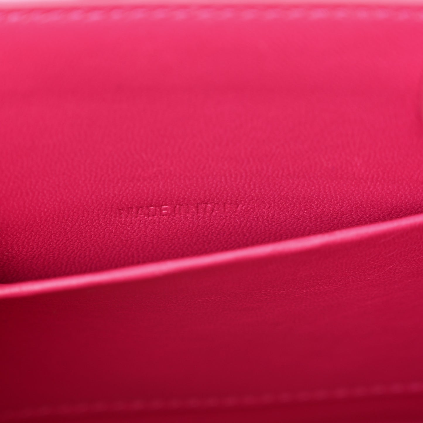 Grained Calfskin XXS Hourglass East West Tote Pink
