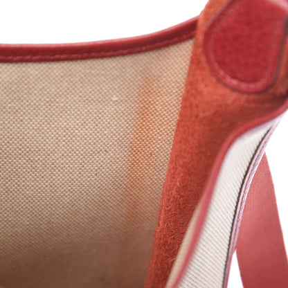 Hermes Toile Ardennes Vespa PM Rouge Vif 13 of 17