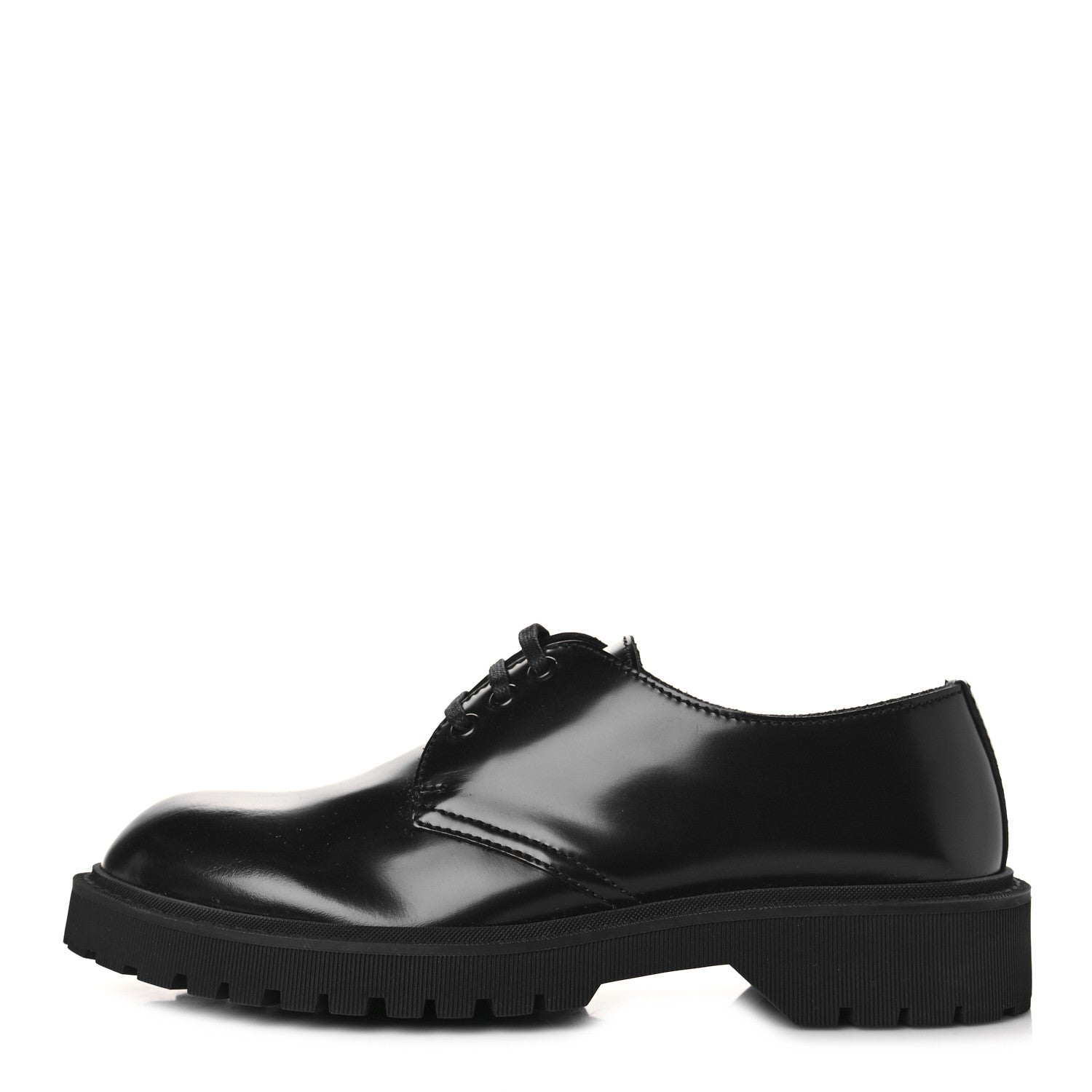 Saint Laurent Ketta Liverpool Lace Up Derby Shoes 39 Black 1 of 9