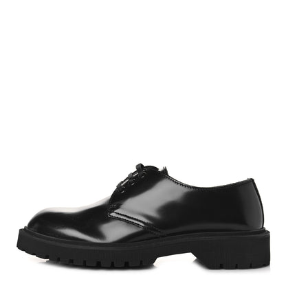 Saint Laurent Ketta Liverpool Lace Up Derby Shoes 39 Black 1 of 9
