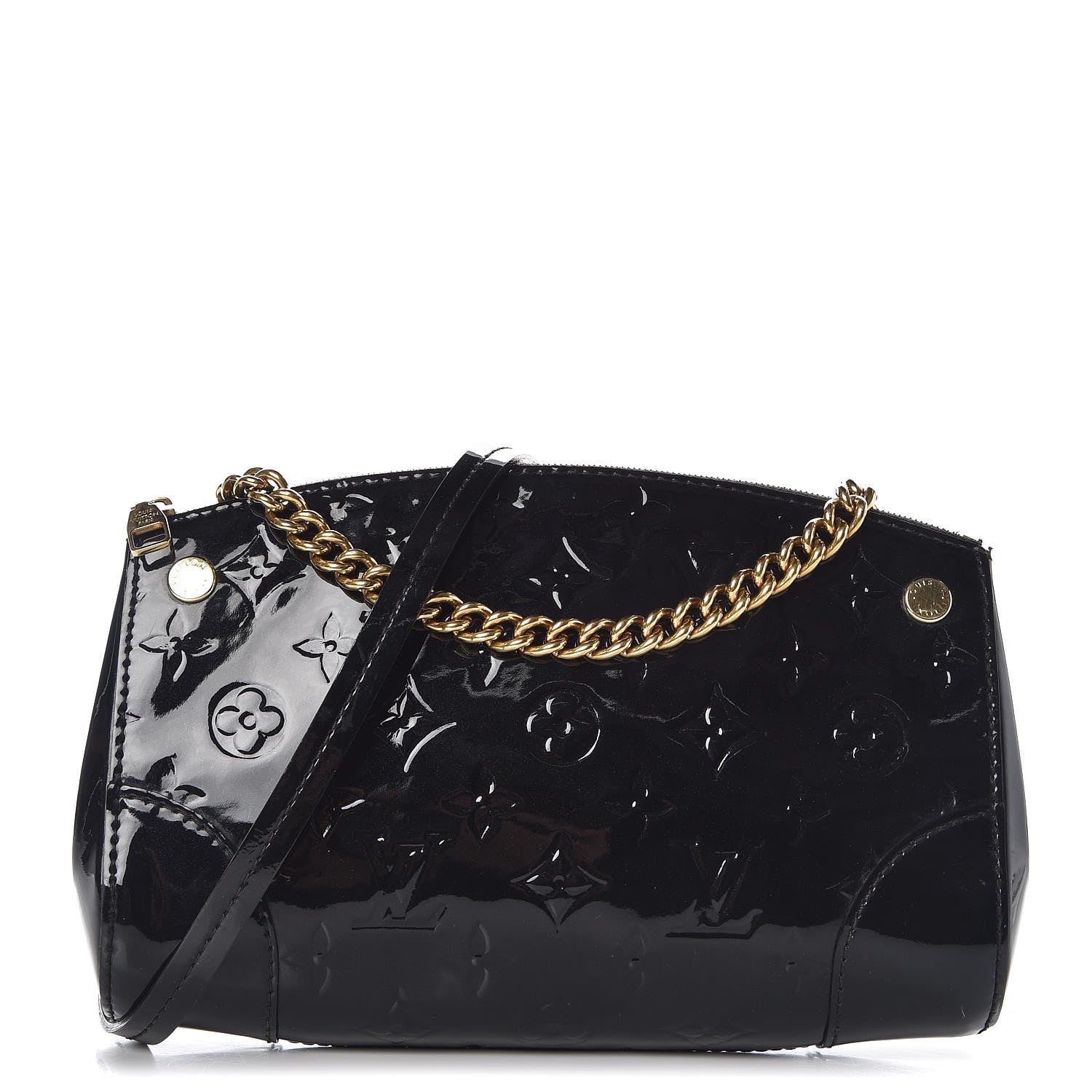 Louis Vuitton Vernis Santa Monica Clutch Noir Magnetique 1 of 9