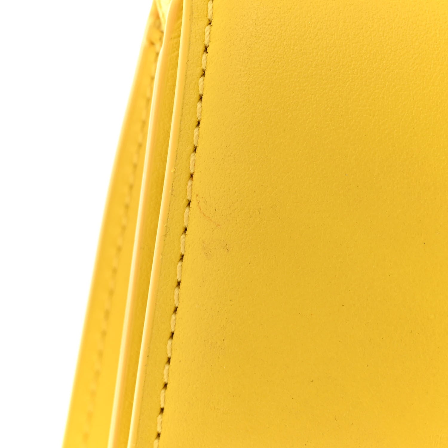 Jacquemus Smooth Calfskin Le Bambino Long Flap Yellow 10 of 12