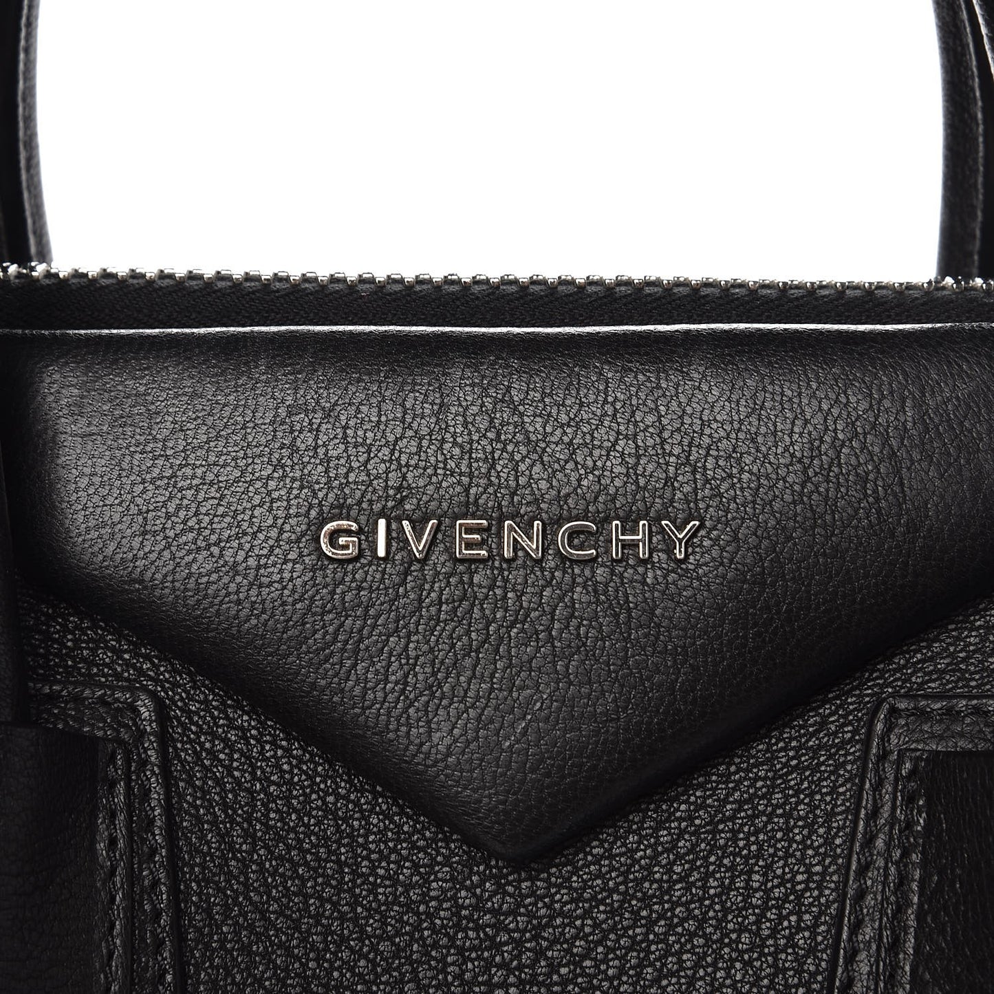 Sugar Goatskin Medium Antigona Black