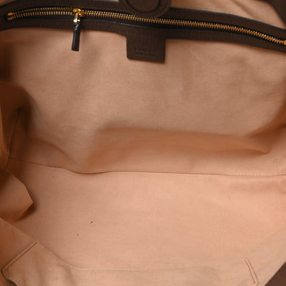 Gucci GG Supreme Monogram Medium Ophidia Shopping Tote Brown 5 of 10