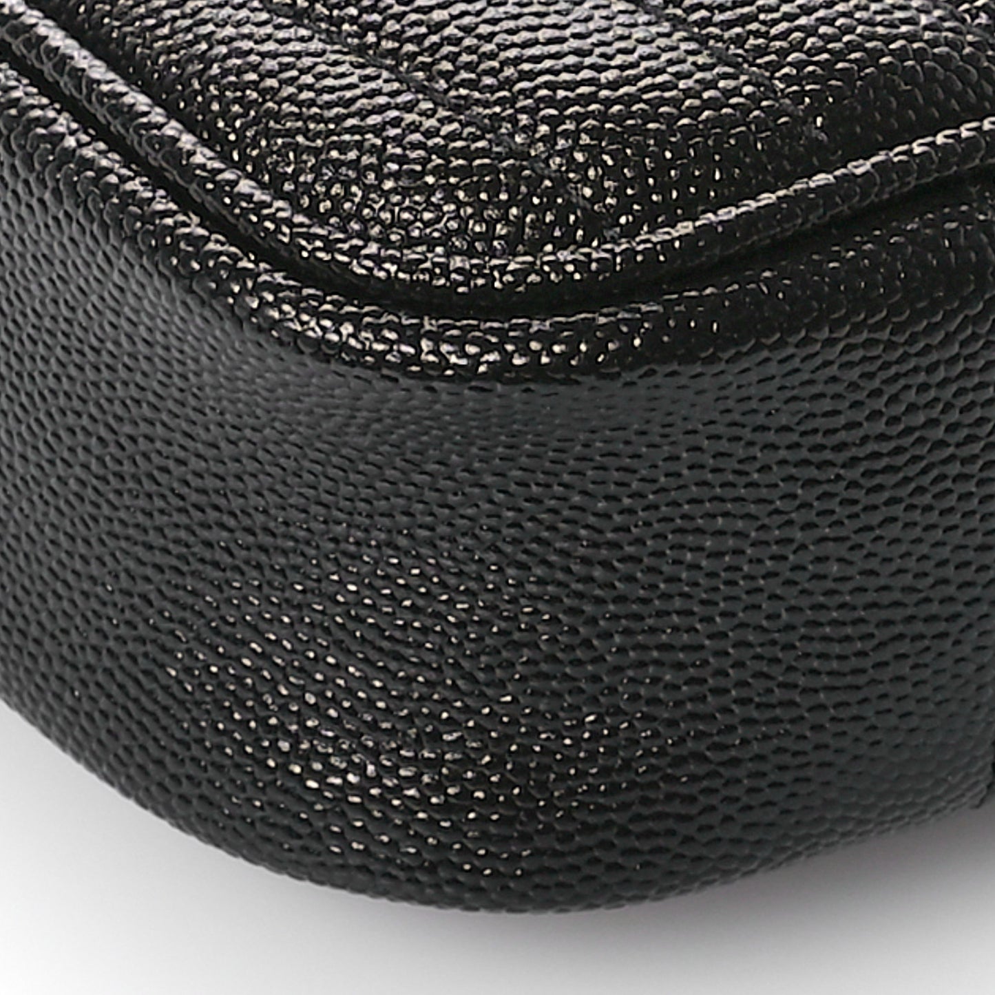 Grain De Poudre Matelasse Monogram Mini Lou Camera Bag Black