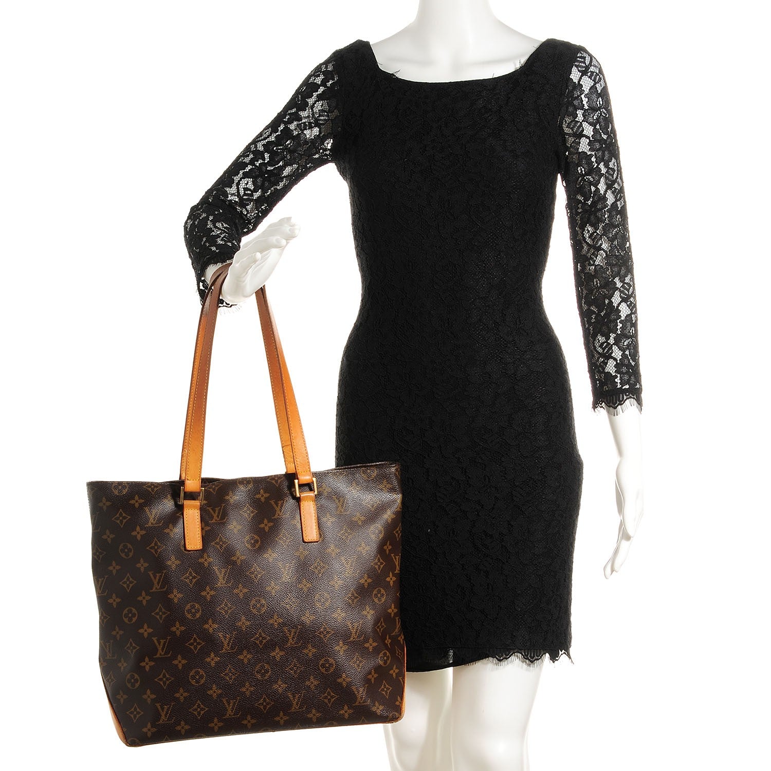 Louis Vuitton Monogram Cabas Mezzo 2 of 7