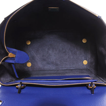 Celine Drummed Calfskin Small Belt Bag Indigo 6 of 8