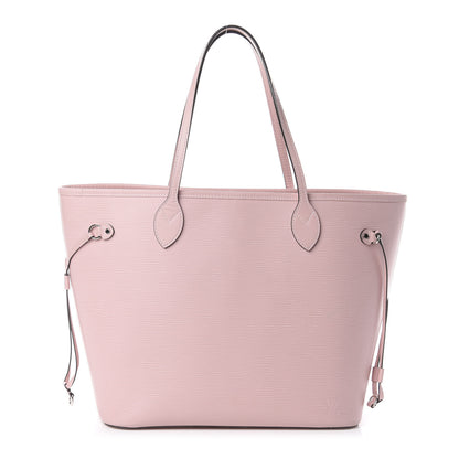 Louis Vuitton Epi Neverfull MM Rose Ballerine 1 of 8