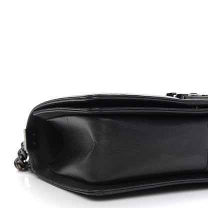 Chanel Caviar Quilted Medium Boy Flap So Black 8 of 9