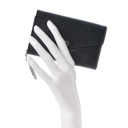 Louis Vuitton Epi Key Pouch Noir 2 of 7