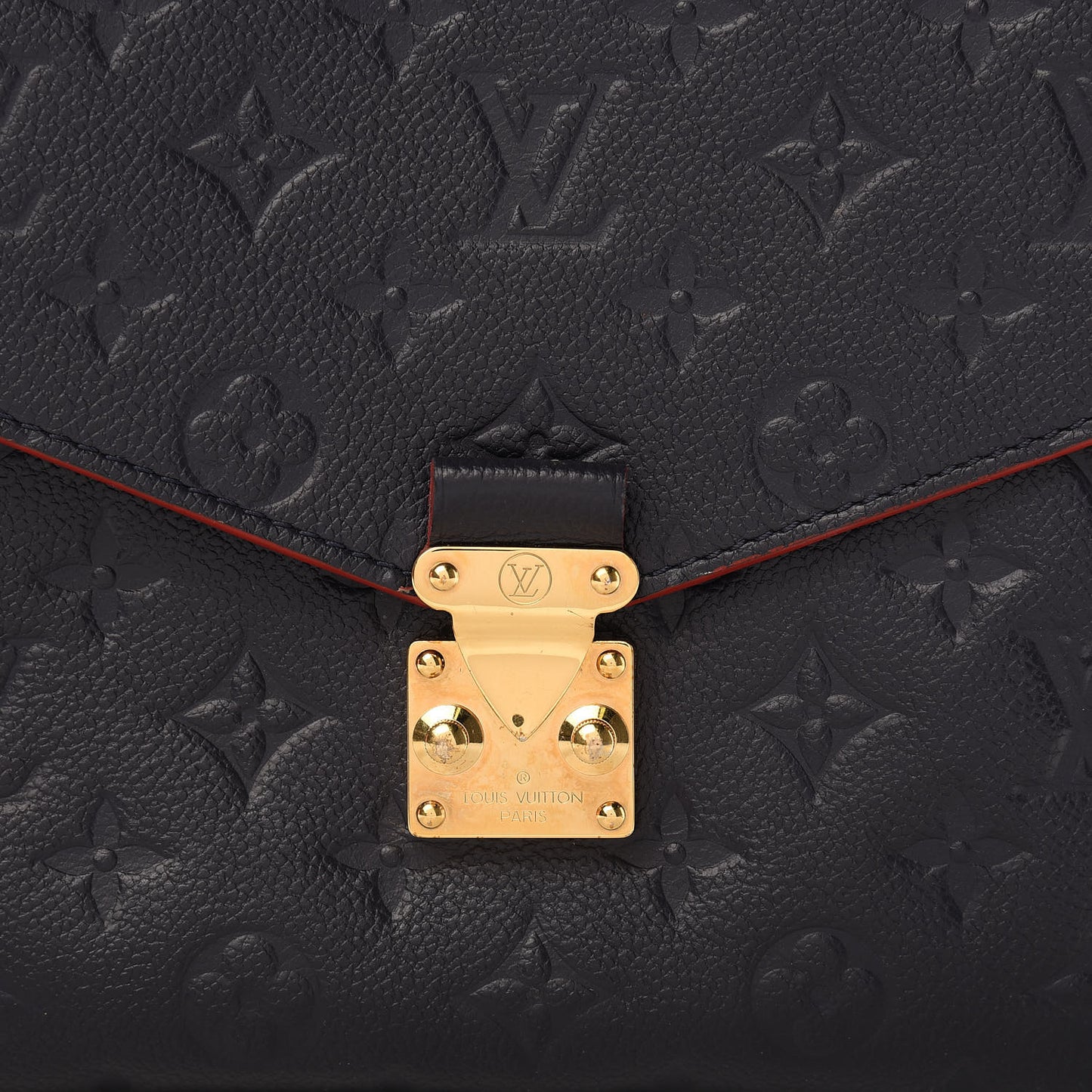 Empreinte Pochette Metis Marine Rouge