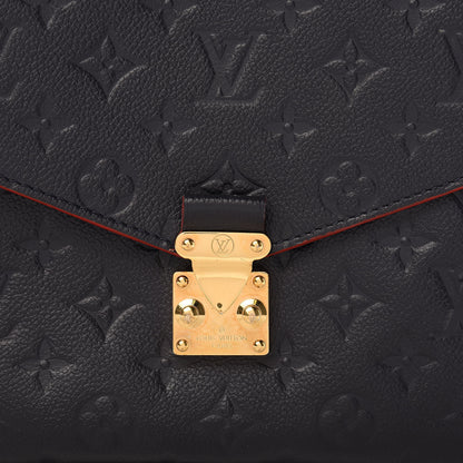 Louis Vuitton Empreinte Pochette Metis Marine Rouge 8 of 13
