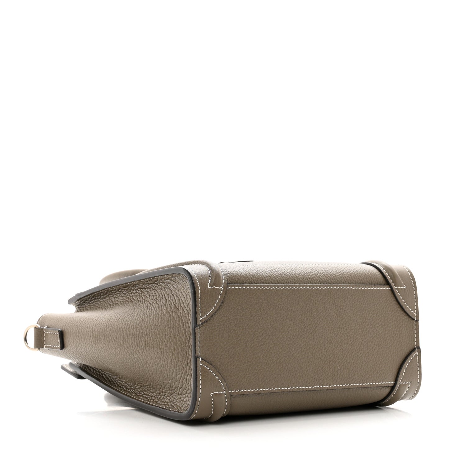 Drummed Calfskin Nano Luggage Souris