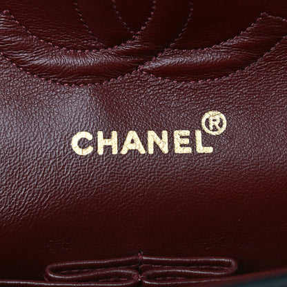 Chanel Lambskin Quilted Medium Double Flap Black 6 of 10
