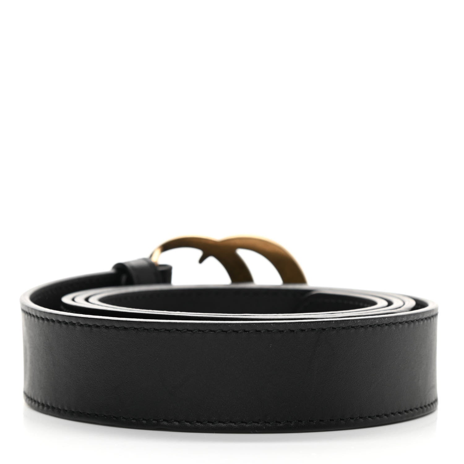 Gucci Moon Calfskin Double G 30mm Belt 110 44 Black 2 of 5
