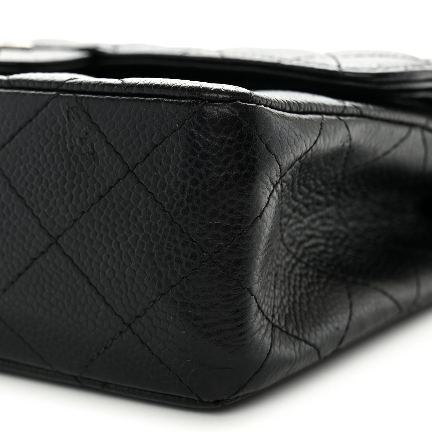 Chanel Caviar Quilted Small Double Flap Black 9 of 13